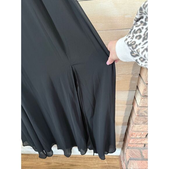 Baltic Born Naomi Short Sleeve Maxi Dress Black Size L NWT - Picture 6 of 8